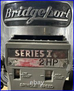 Bridgeport Series I Mill Milling Machine Variable Speed 2 HP 42 x 9 230/460V Bridgeport Series I Mill Milling Machine Variable Speed 2 HP 42 x 9 230/460V