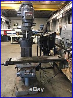 Bridgeport Series I Vertical Milling Machine 9x42 Table 2hp 3 Phase