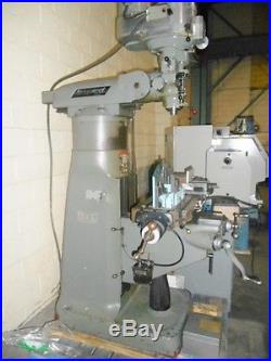 Bridgeport Series I Vertical Milling Machine Loaded With Tooling! Vgc