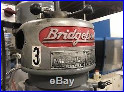 Bridgeport Step- Head Milling Machine