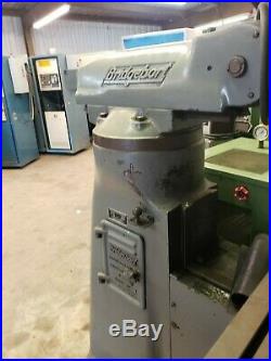 Bridgeport Step Head Vertical MILL With Servo Power Feed 9 X 42 Table Solid