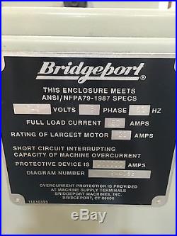 Bridgeport Torq-Cut 22 CNC VMC Vertical Milling Center