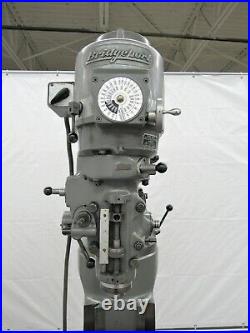 Bridgeport Variable Speed, 1-1/2 HP Vertical Milling Machine, ID# M-099