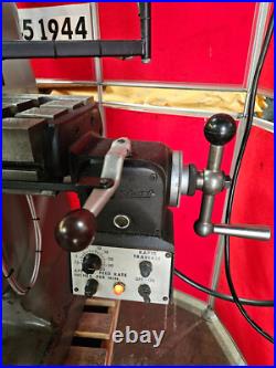 Bridgeport Variable Speed Milling Machine Bridgeport Variable Speed Milling Machine