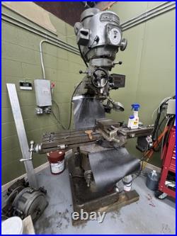 Bridgeport Variable Speed Milling Machine Mill Bridgeport Variable Speed Milling Machine Mill