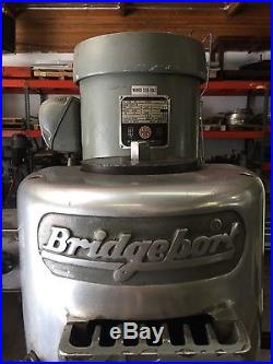 Bridgeport Variable Speed Vertical Milling Machine 9 x 42 Table 1 1/2 HP R8