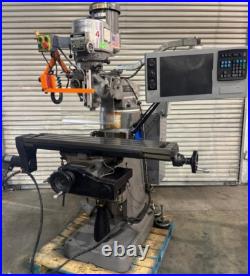 Bridgeport Vertical Mill Milling Machine EZ TRAK DX CNC 2 HP Variable Speed Nice