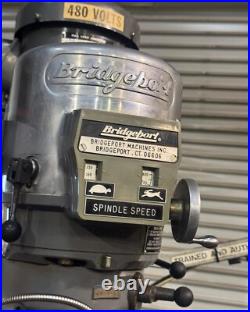 Bridgeport Vertical Mill Milling Machine EZ TRAK DX CNC 2 HP Variable Speed Nice