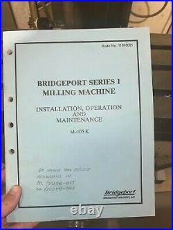 Bridgeport Vertical Mill, Series 1 #49399