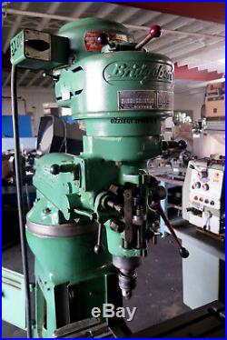 Bridgeport Vertical Milling Machine