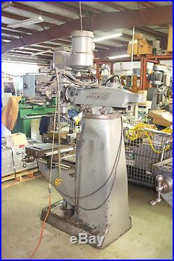 Bridgeport Vertical Milling Machine, 1-1/2 HP, Variable speed, Vise Digital