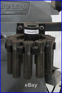Bridgeport Vertical Milling Machine 9 x 42 2-HP Series 1 Used AM14226