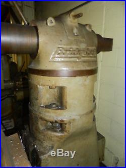 Bridgeport Vertical Milling Machine, 9 x 42 Table, Step Pulley Head, Used