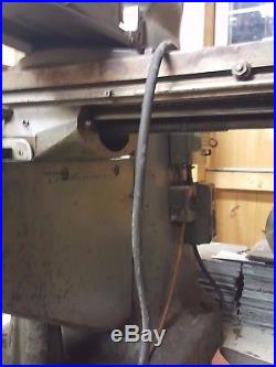 Bridgeport Vertical Milling Machine Grease Hobby Spindle Speeds 80 2720 Feed Box