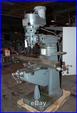Bridgeport Vertical Milling Machine (Inv. 8031)