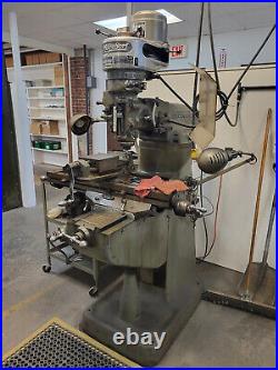 Bridgeport Vertical Milling Machine, J Head, Shop Closing, Vertical Mill, Miller Bridgeport Vertical Milling Machine, J Head, Shop Closing, Vertical Mill, Miller