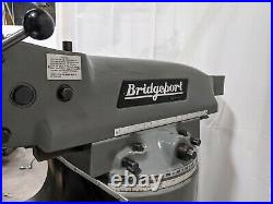 Bridgeport Vertical Milling Machine Series 1 2J- Excellent