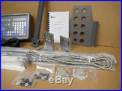 Bridgeport mill, MILLING MACHINE 9x 42 X and Y AXIS DRO system package NEW