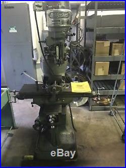 Bridgeport milling machine