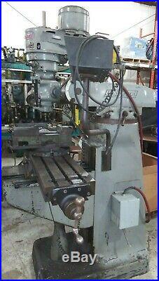 Bridgeport milling machine J Head with DRO
