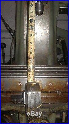 Bridgeport milling machine horizontal and vertical machining. Buyer pays shipping