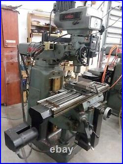 Bridgeport milling machine used kondia heavy duty knee mill