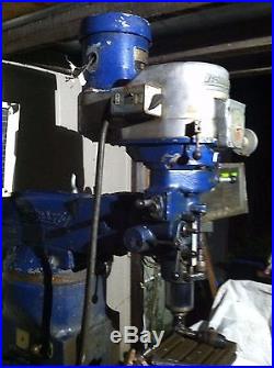 Bridgeport milling machine with DRO variable speed