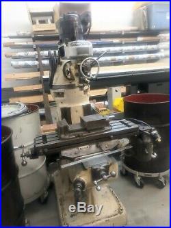 Bridgeport model BH 6519 Milling Machine with Feed Motor and M1 Style Head USED