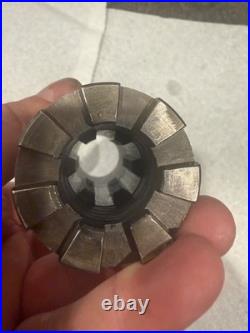 Bridgeport step pulley 1 HP / spindle pulley hub and splined gear hub
