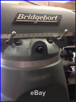 Bridgeport vertical Milling Machine