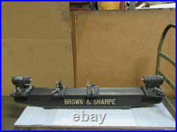 Brown & Sharpe 50 Bench Center 36 Between Centers (Gauge Stand Missing)