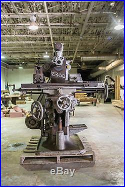 Brown & Sharpe Mfg. Co. Horizontal milling machine