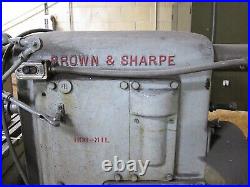 Brown & Sharpe No. 3B Horizontal Milling Machine, Used