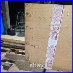 Bullet Proof Glass Acrylic Sheet Clear 48.5×14.75×1.25 Teller Window Bullet Proof Glass Acrylic Sheet Clear 48.5×14.75×1.25 Teller Window