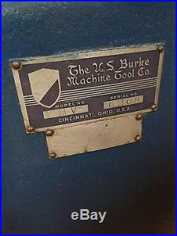 Burke Milling Machine