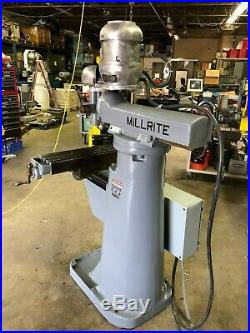 Burke Millrite Knee Milling Machine Model MVN
