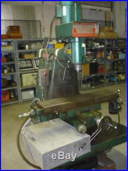 Burke, Powermatic, 333, vertical horizontal mill, milling machine, R8, NMTB 40