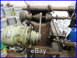Burke Tool Gun Smithing Horizontal Milling Machine Tested Good Working Order USA