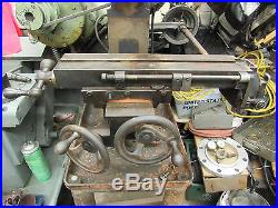Burke Tool Gun Smithing Horizontal Milling Machine Tested Good Working Order USA