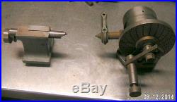 Burke no4 indexing head with tailstock