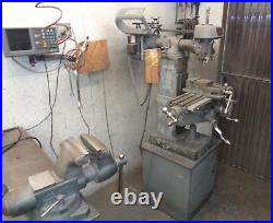 CLAUSING -ATLAS # 8520 MILLING MACHINE 110Volt Hooked up to power and Running