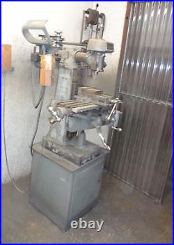 CLAUSING -ATLAS # 8520 MILLING MACHINE 110Volt Hooked up to power and Running