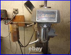 CLAUSING -ATLAS # 8520 MILLING MACHINE 110Volt Hooked up to power and Running