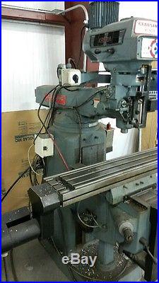 CLAUSING-KONDIA CNC Vertical Knee Mill Prototrak MX2 Control