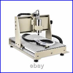 CNC 6040 Router Engraver Desktop 3D Engraving Milling Machine 3/4 Axis 1500W VFD
