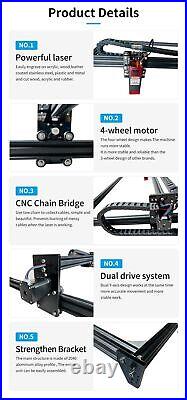 CNC GRBL Laser Engraver Machine DIY 100100cm Engraveing Machine Router/Cutter