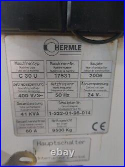 CNC Hermle C 30 U 5 axis 2006