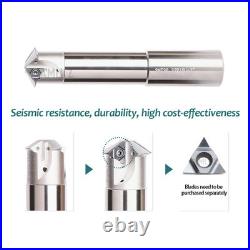CNC Rod Thread Milling Cutter 15-50mm Deep Hole Slot Anti-Vibration Machining