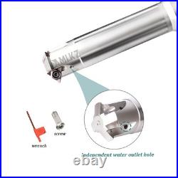 CNC Rod Thread Milling Cutter 15-50mm Deep Hole Slot Anti-Vibration Machining