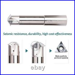 CNC Rod Thread Milling Cutter 15-50mm Deep Hole Slot Anti-Vibration Machining